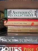 Several books with values of antiques and other collectibles
