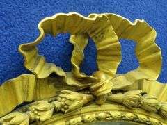 Antique gilt bronze dressing table mirror