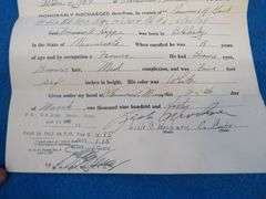 1940 CCC (Civilian Conservation Corps) discharge papers, WW2 ration books with and without stamps, a