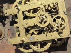 Two big clocks for parts