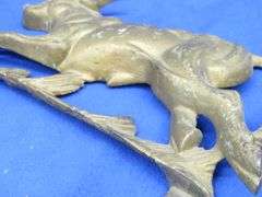 Cast iron Bull figurine, possible gate topper