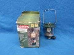 Coleman double-mantle propane lantern with new mantles