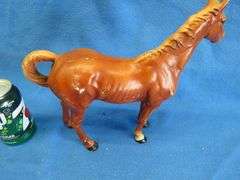 Old cast iron horse.