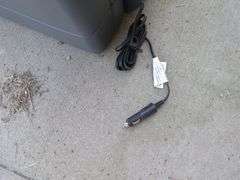 12 volt electric heating and cooling cooler.  Untested.