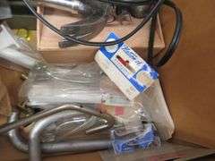 Lots of tools and hardware including, an untested Craftsman 19.2v cordless drill and flashlight with