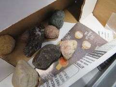 Smithsonian Rock Tumbler that includes some leaverites ready to shine