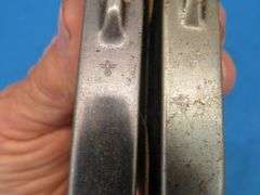 WW2 era German 8mm ammunition in original sleeve.  Includes Waffenamt stamp.