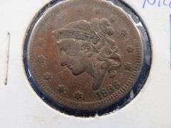 1838 Large Cent