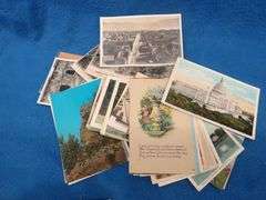 Hundreds of postcards going back to the early 1900s.  Holiday, travel, RPPCs, and more.  Most are po