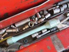 Large lot of mechanics tools including ratcheting gear wrenches from MATCO, Craftsman sockets and ra