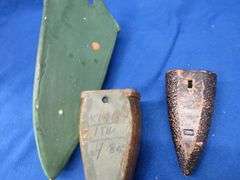 Three pottery wall pockets