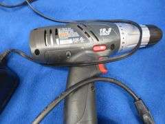 Lots of tools and hardware including, an untested Craftsman 19.2v cordless drill and flashlight with