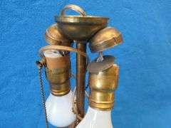 Table lamp.  No shade.