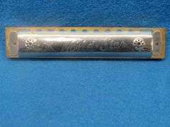 Tombo World Star faux tremolo 16-hole harmonica made in Japan.
