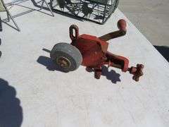 Charcoal and lighter fluid, tabletop grinding stone, resin crocodile lawn sprinkler, and more with t