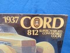 Lesney AMT 1937 Cord 812 1:12 scale model in original factory wrap