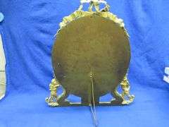Antique gilt bronze dressing table mirror