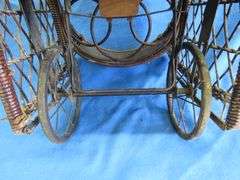 1902 Withrow Oriole wicker  baby carrier