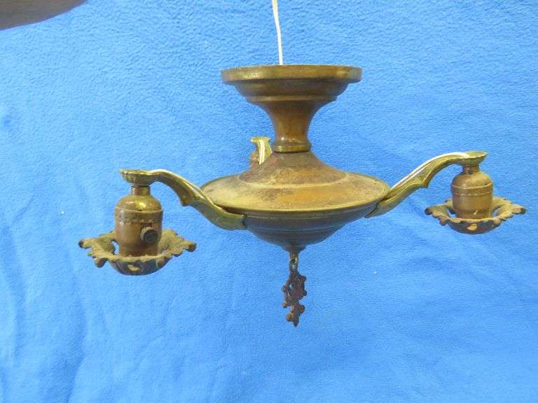 Antique ceiling light fixture