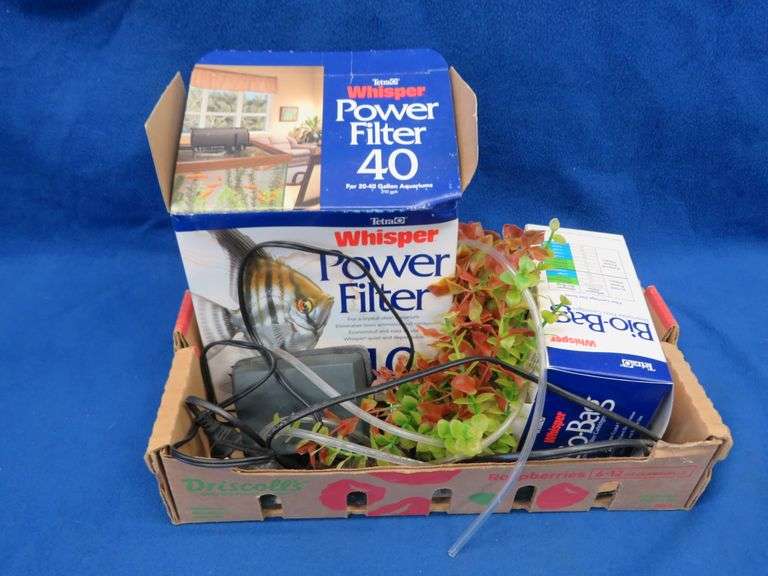 Fish tank filter and accessories