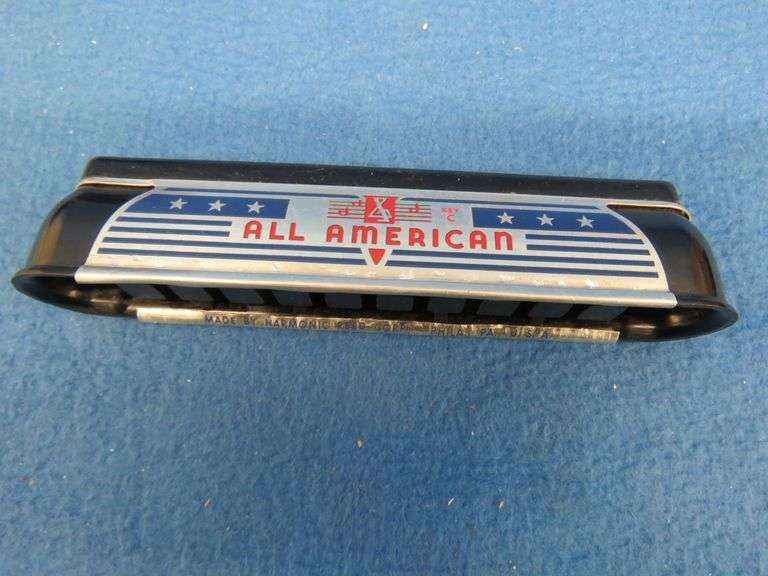 Harmonica Reed Corp. All-American diatonic harmonica - AAA Auction and ...