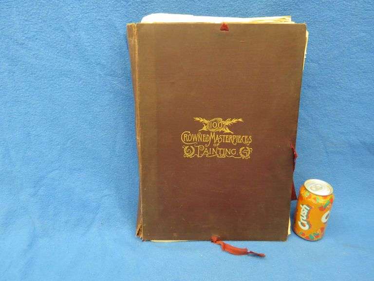 Unbound volume of "100 Crowned Masterpieces of Painting"