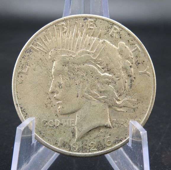 1926 S Peace silver dollar