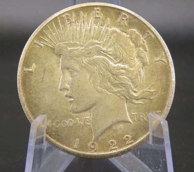 1922 P Peace silver dollar
