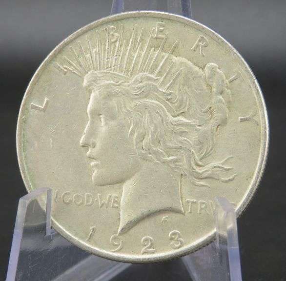 1923 P Peace silver dollar