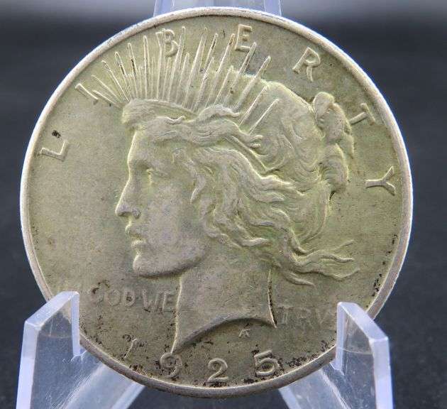 1925 P Peace silver dollar