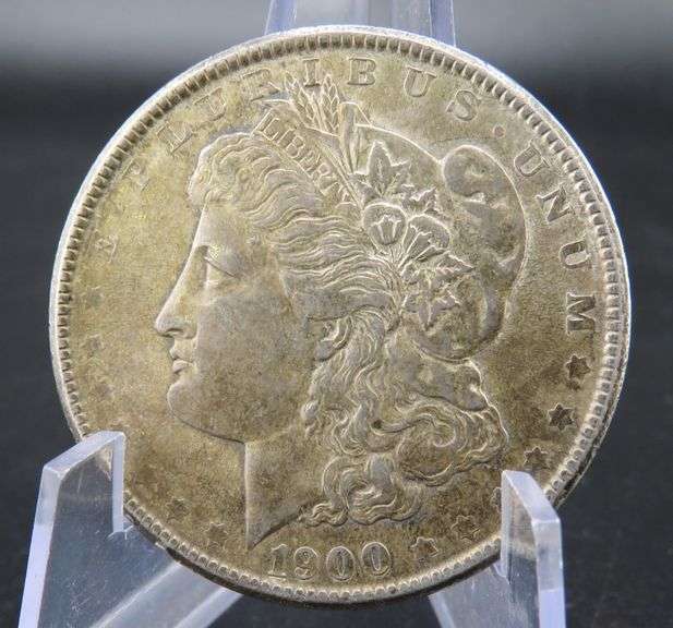1900 P Morgan silver dollar