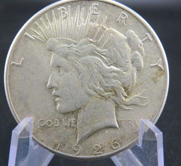 1926 P Peace silver dollar