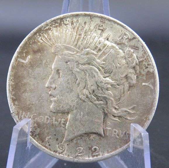 1922 P Peace silver dollar