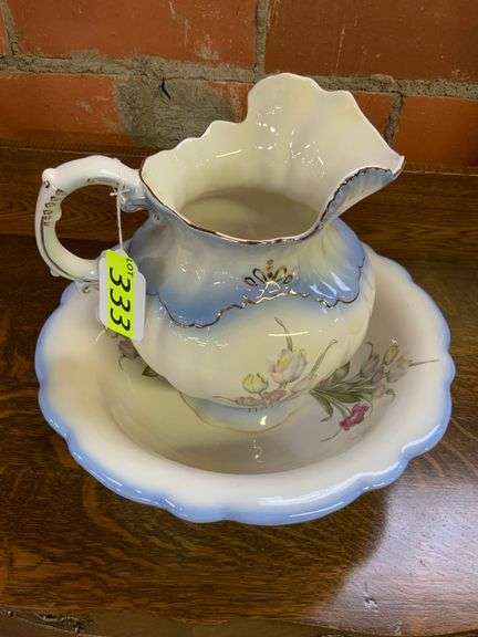 BASIN PITCHER AND BOWL