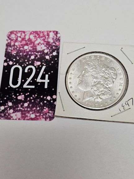 1887 Morgan Silver Dollar