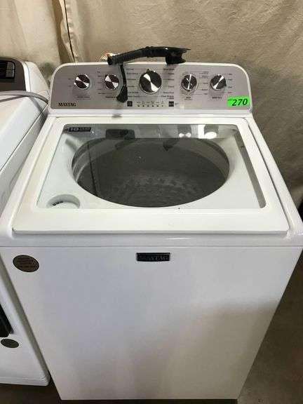 MAYTAG TOP-LOAD WASHING MACHINE - WORKING - Auctions and Services Unlimited