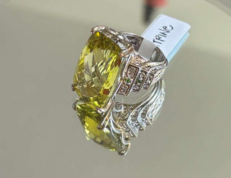 Citrine Michael Valitutti Ring