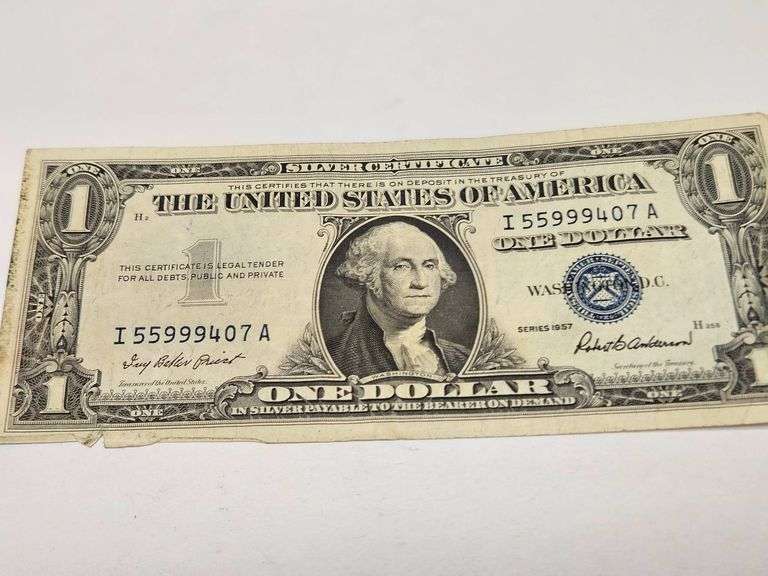 1935 Series A Silver Certificate One Dollar Note