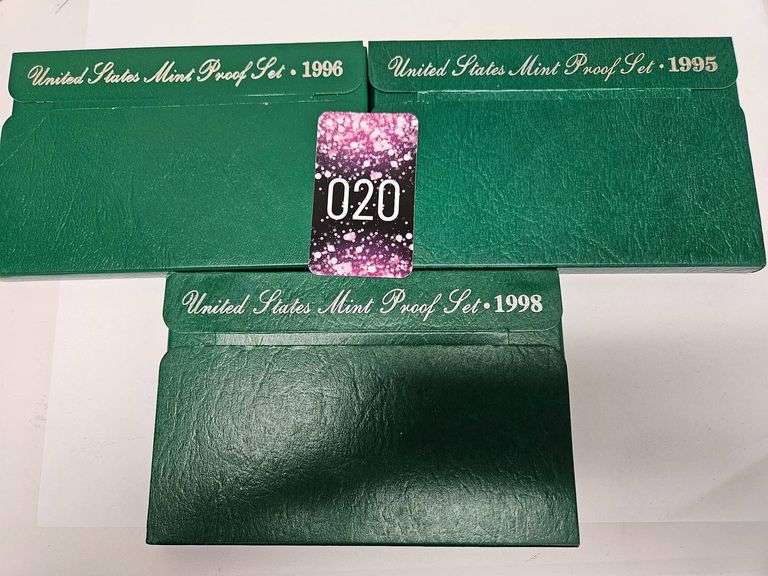 1995-1998 United States Mint Proof Sets