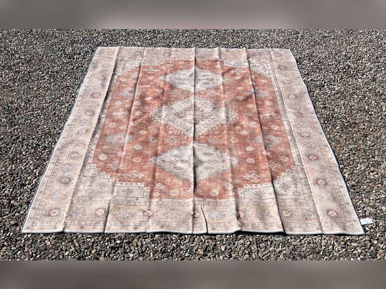 10’ X 12’ Vintage Turkish Area Rug
