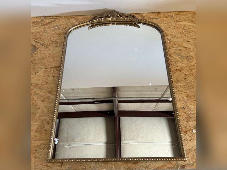 Micasso Antique Gold Ornate Mirror, 24 x 36 In