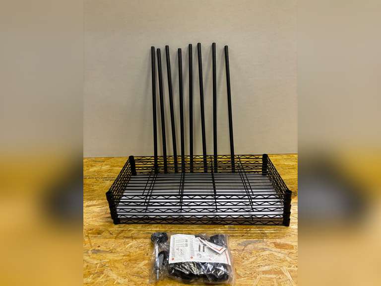 5- Tier Shelving Unit On Wheels