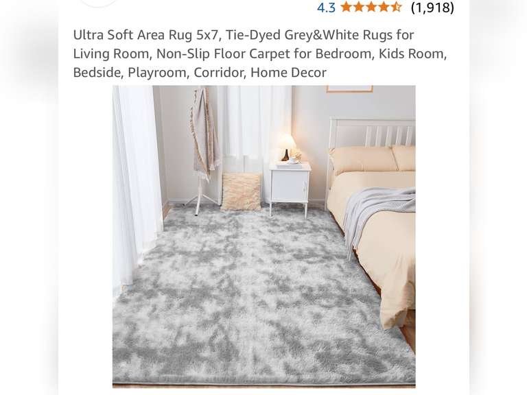 Ultra Soft Area Rug 5x7