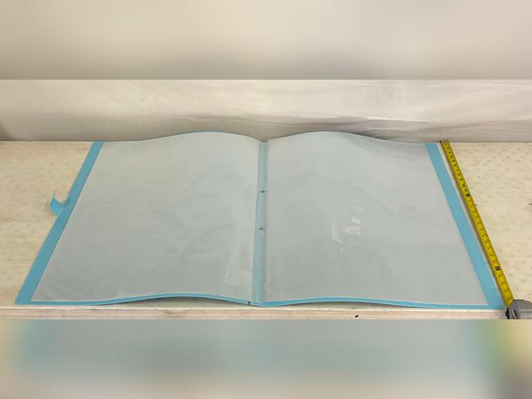 45” x 29” Oversized Poster Binder W/Plastic Protectors