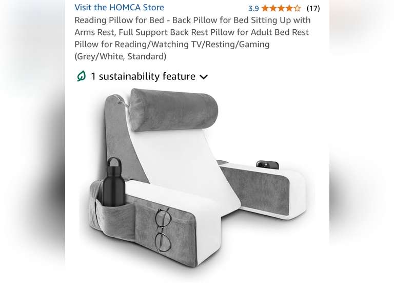 Full Support Back Rest Pillow