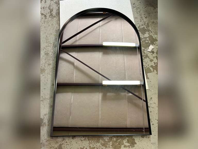Large Arched Bathroom Mirror 30"x48"