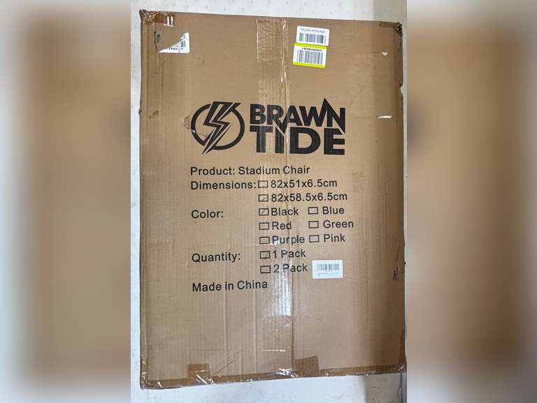 Stadium Seat with Back Support