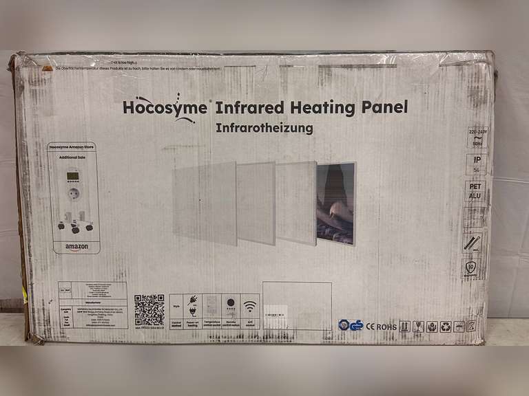 Infrared Space Heater 600 Watts