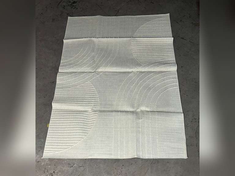 CAMILSON Modern Luxury Geometric Micro Loop Soft Stain Resistant Easy-Cleaning Non-Shedding Indoor A