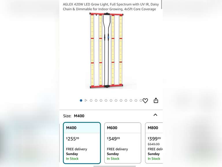 AGLEX M400 LED Grow Lights